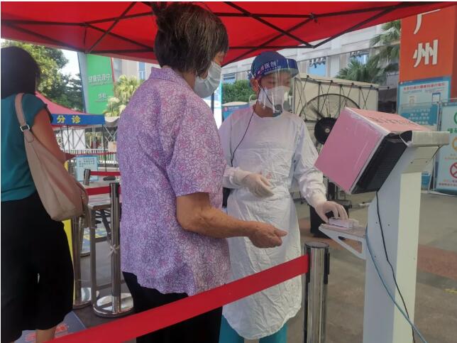 番禺中心醫院使用身份證智能驗碼一體機 番禺中心醫院使用身份證智能驗碼一體機